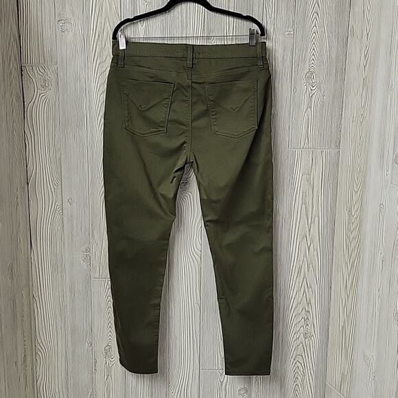 Hudson Nico Super Skinny Jeans Olive Green Womens Size 32 - Picture 5 of 13